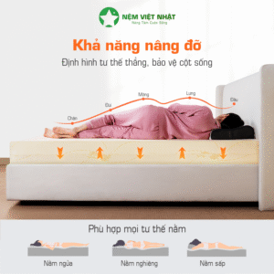 Nệm Foam Việt Nhật Latex Gold Nệm Foam Việt Nhật Latex Gold