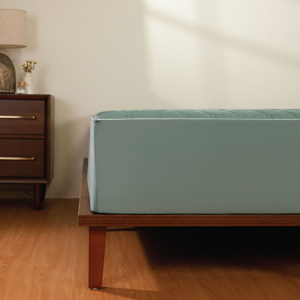 Bộ chăn ga chun chần Gợn sóng biếc - ESB26010 Bộ chăn ga chun chần Gợn sóng biếc - ESB26010