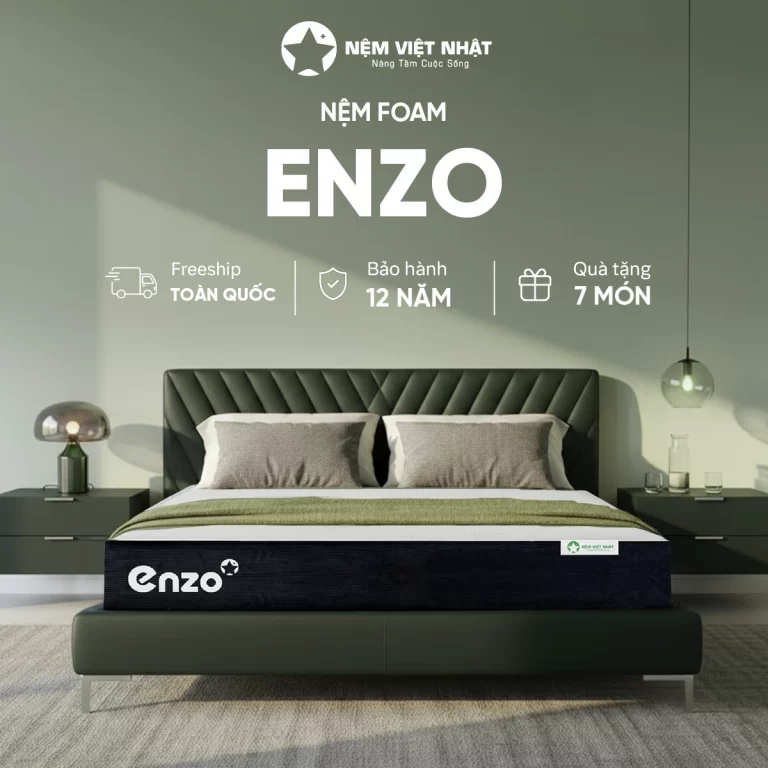 Nệm Foam Đa Tầng Việt Nhật Enzo Nệm Foam Đa Tầng Việt Nhật Enzo