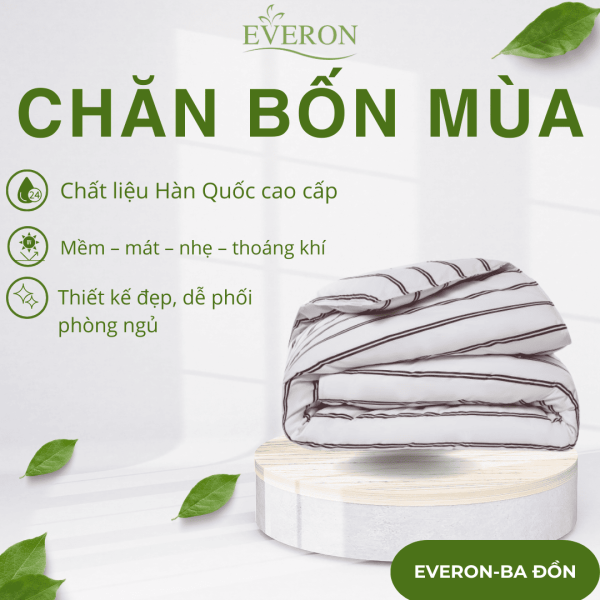 Chăn bốn mùa Everon Đường Song Song - EPC25035