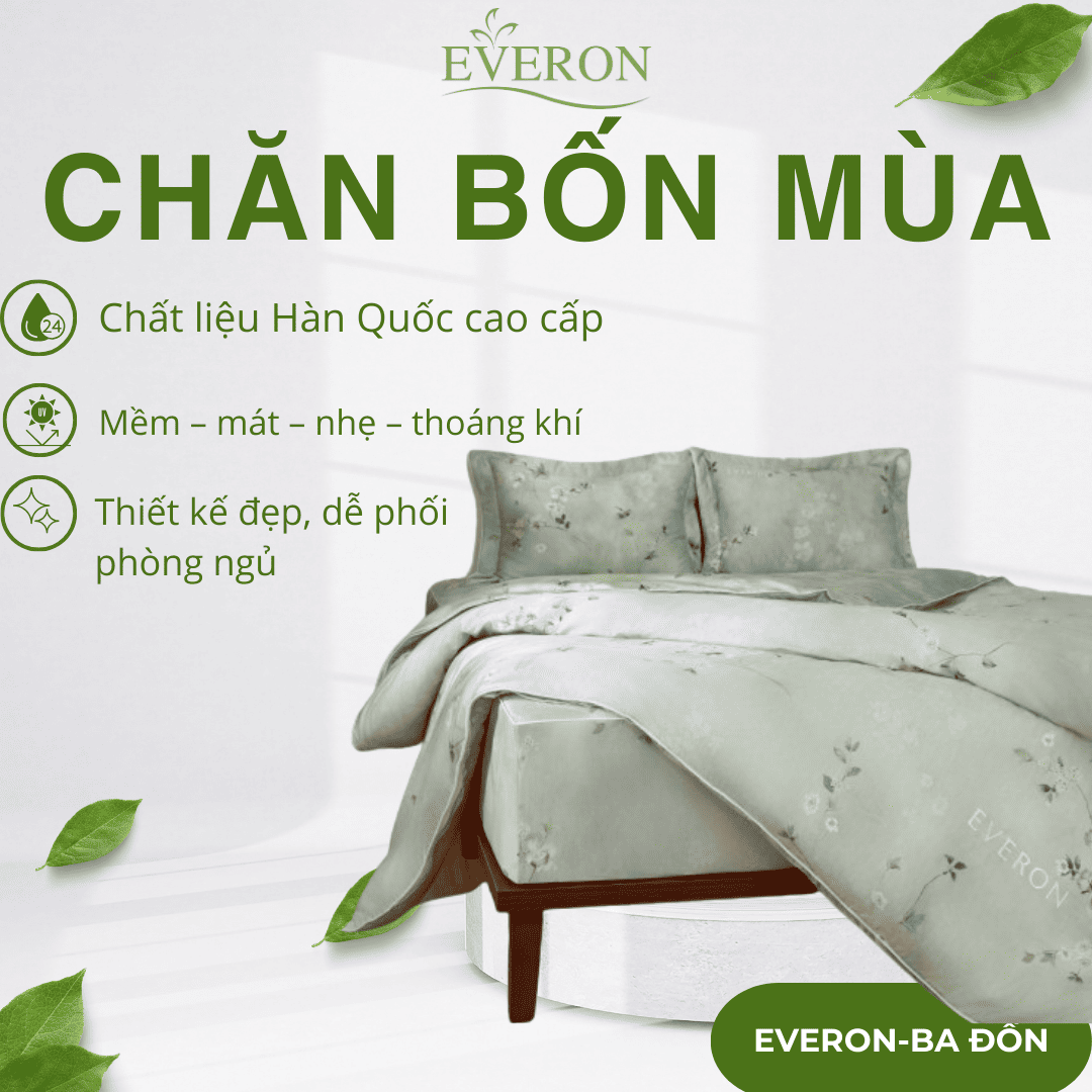 Chăn bốn mùa Everon Thu Thiên Thanh - EPTC26011 Chăn bốn mùa Everon Thu Thiên Thanh - EPTC26011