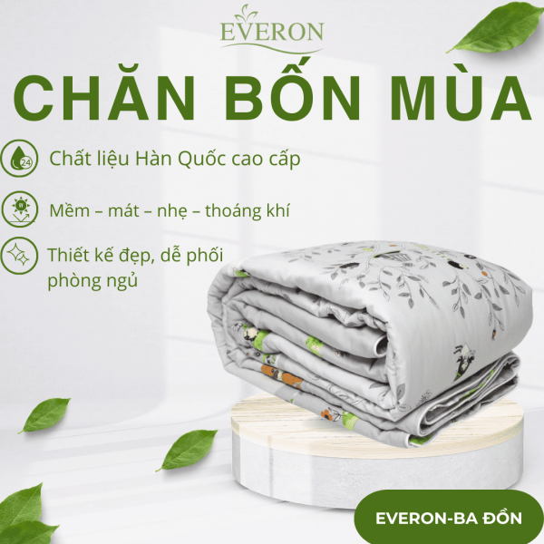 Bộ chăn ga gối Everon Bestie - EPM23068