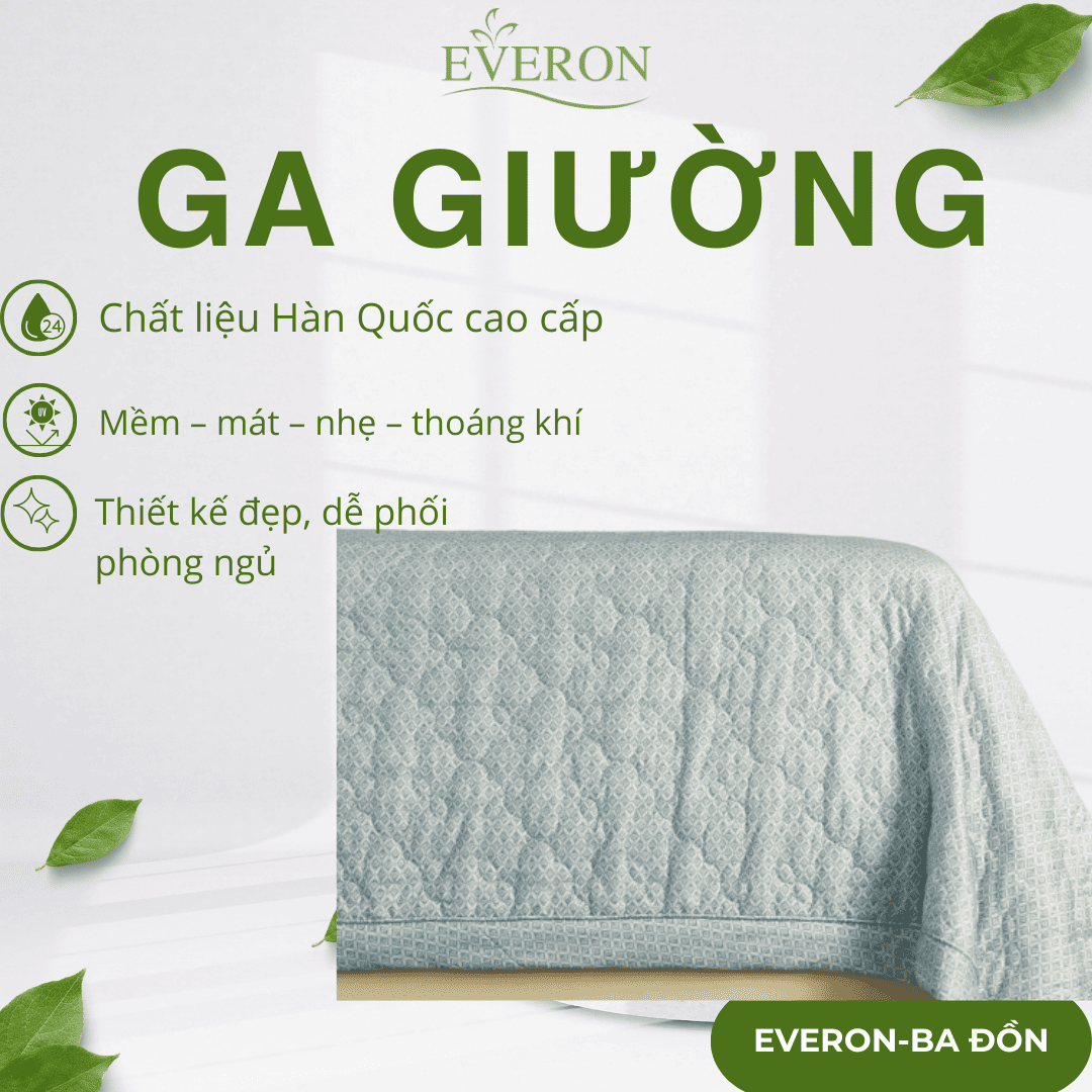 Ga Giường Vườn cổ điển - EPC26012 Ga Giường Vườn cổ điển - EPC26012