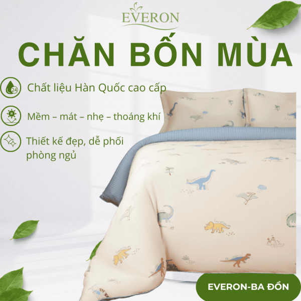 Chăn bốn mùa Cuộc phiêu lưu của Cổ Dài & Ba Sừng - CPC26204
