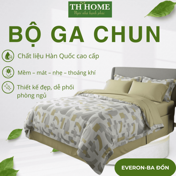 Bộ ga chun Thome 083 Tencel