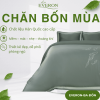 Bộ chăn ga chun chần Mặt hồ xanh - ESB26005