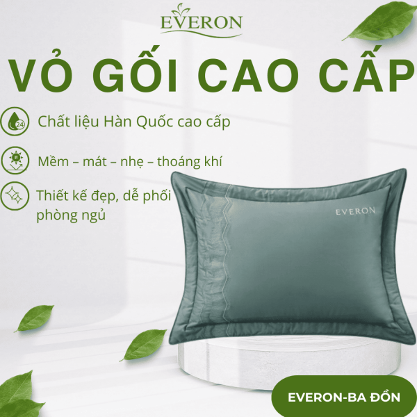 Vỏ gối Gợn sóng biếc - ESB26010