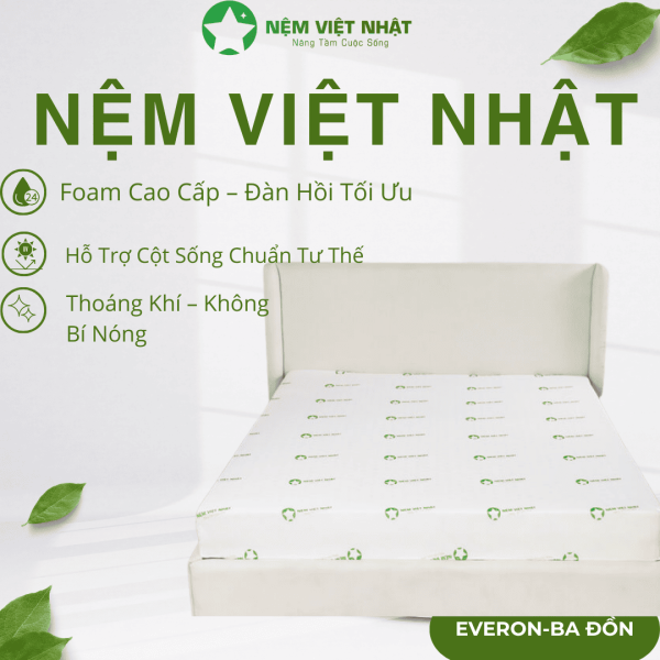 Nệm Foam Việt Nhật Sora