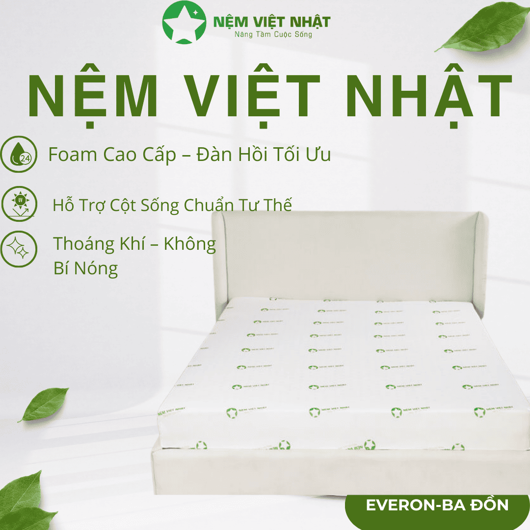 Nệm Foam Việt Nhật Sora Nệm Foam Việt Nhật Sora