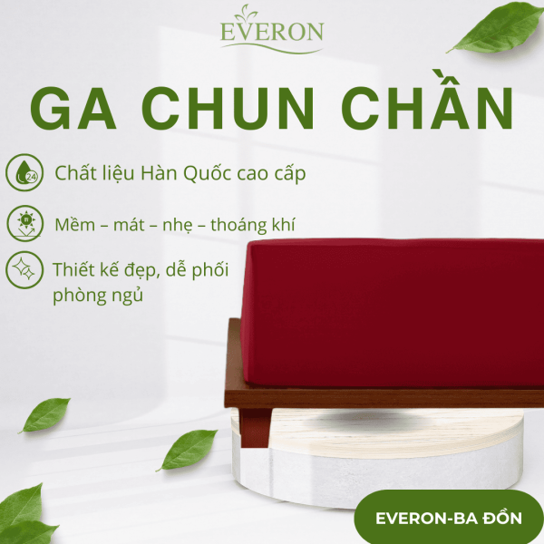 Ga chun chần Everon Cẩm chướng đỏ - ESTC26007