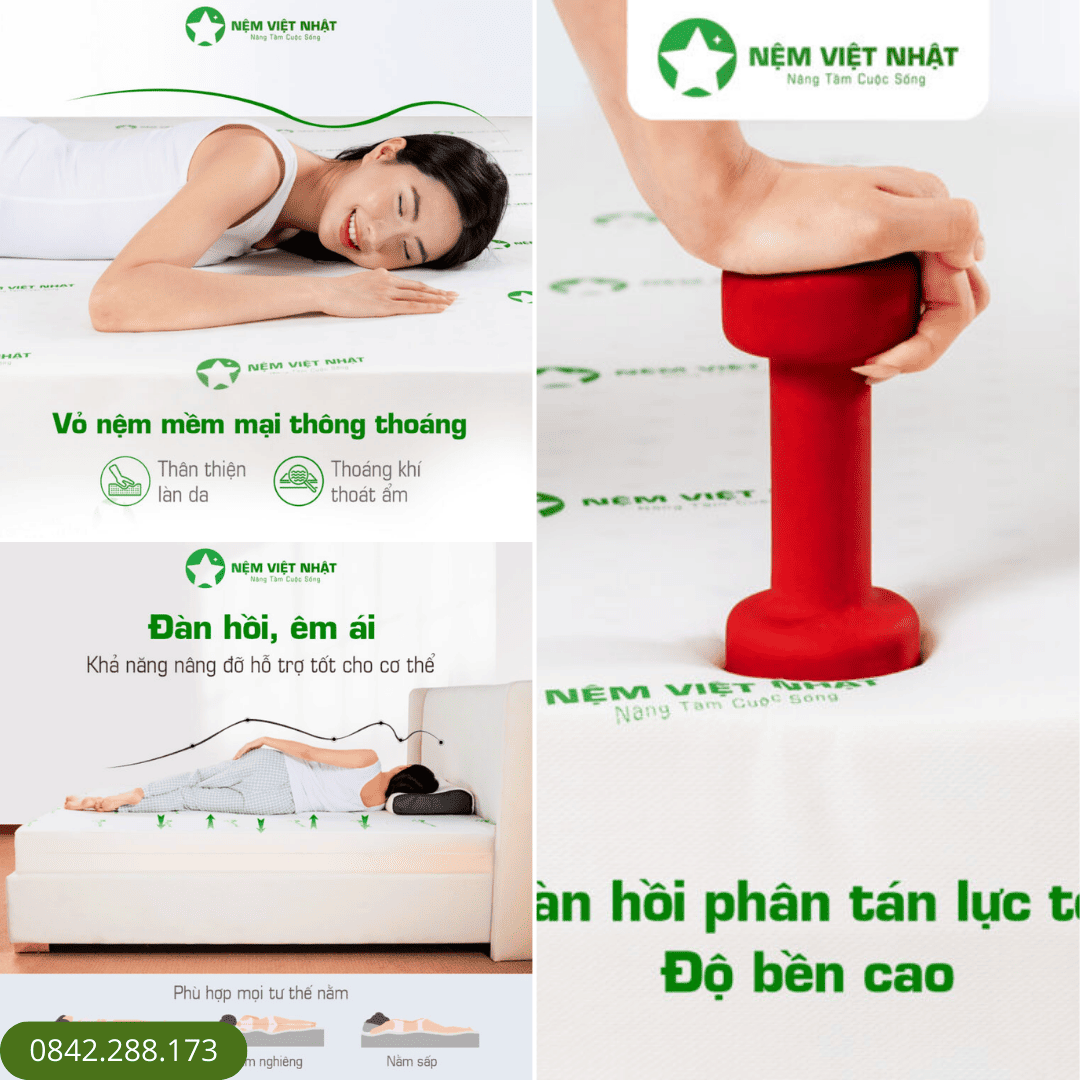 Nệm Foam Việt Nhật Sora