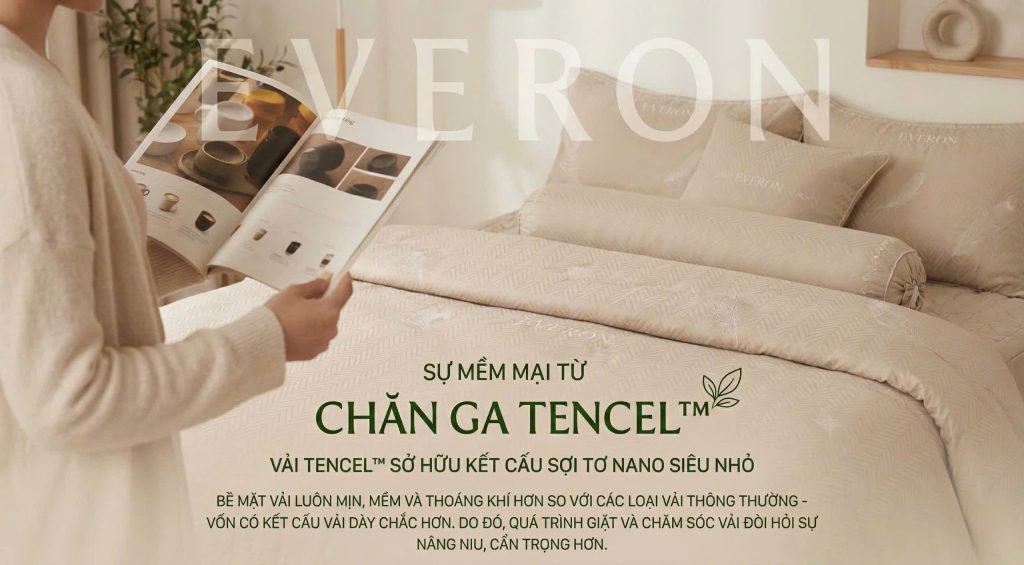 Thế giới chăn ga tencel sự mềm mịn đến từ chất lượng sản phẩm cửa hàng chăn ga việt nam