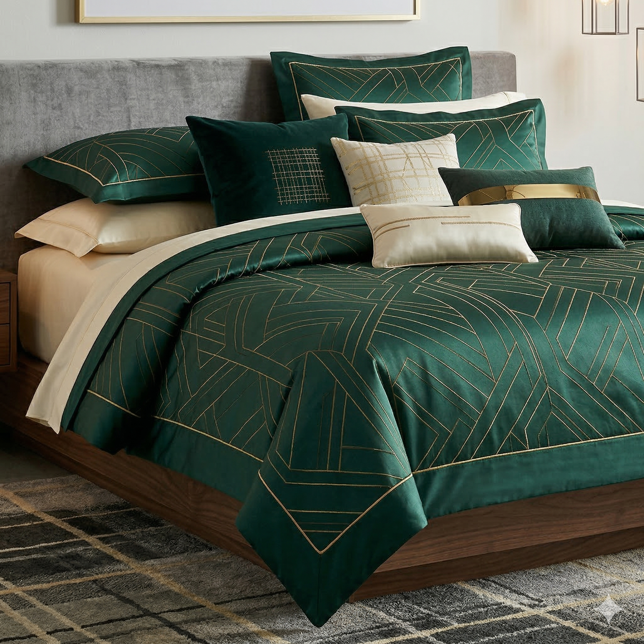 Những bộ chăn ga giúp phòng ngủ trở nên sang trọng hơn nhưng vẫn giữ nét cổ điển