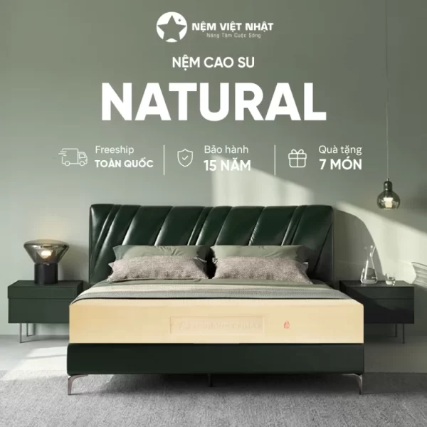 Nệm Cao Su Thiên Nhiên Việt Nhật Natural
