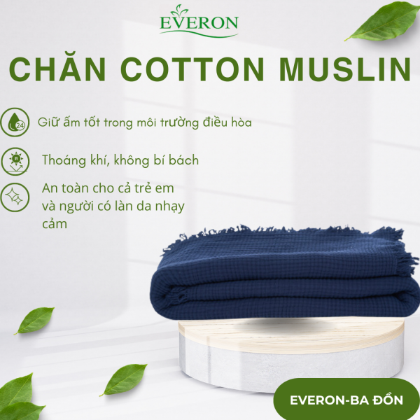 Chăn Cotton Muslin